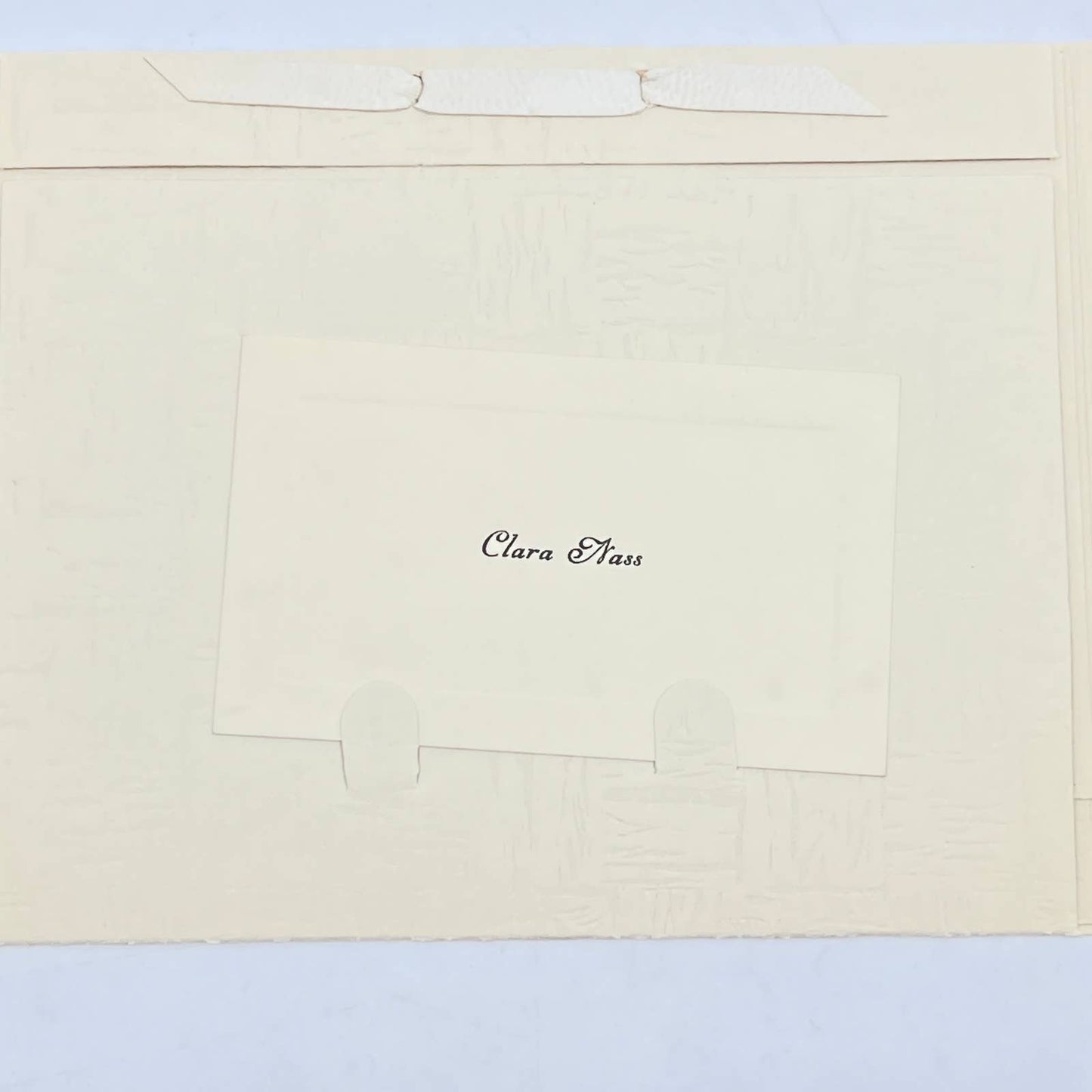 1929 Liberal Kansas High School Commencement Invitation Clara Nass AC2