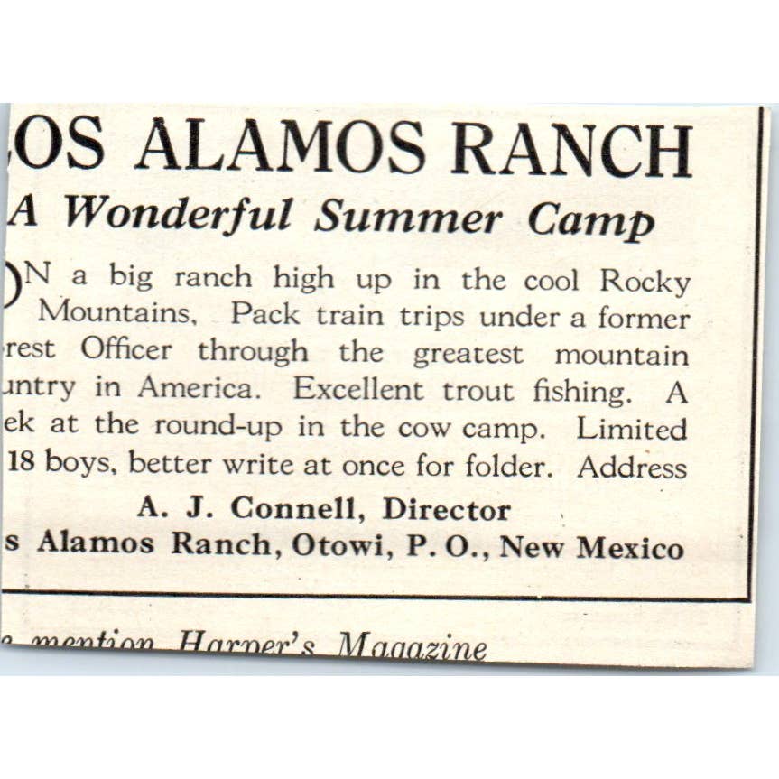 Camp Pok-O-Moonshine C.A. Robinson Peekskill Military Academy - 1921 Ad TJ7-S8