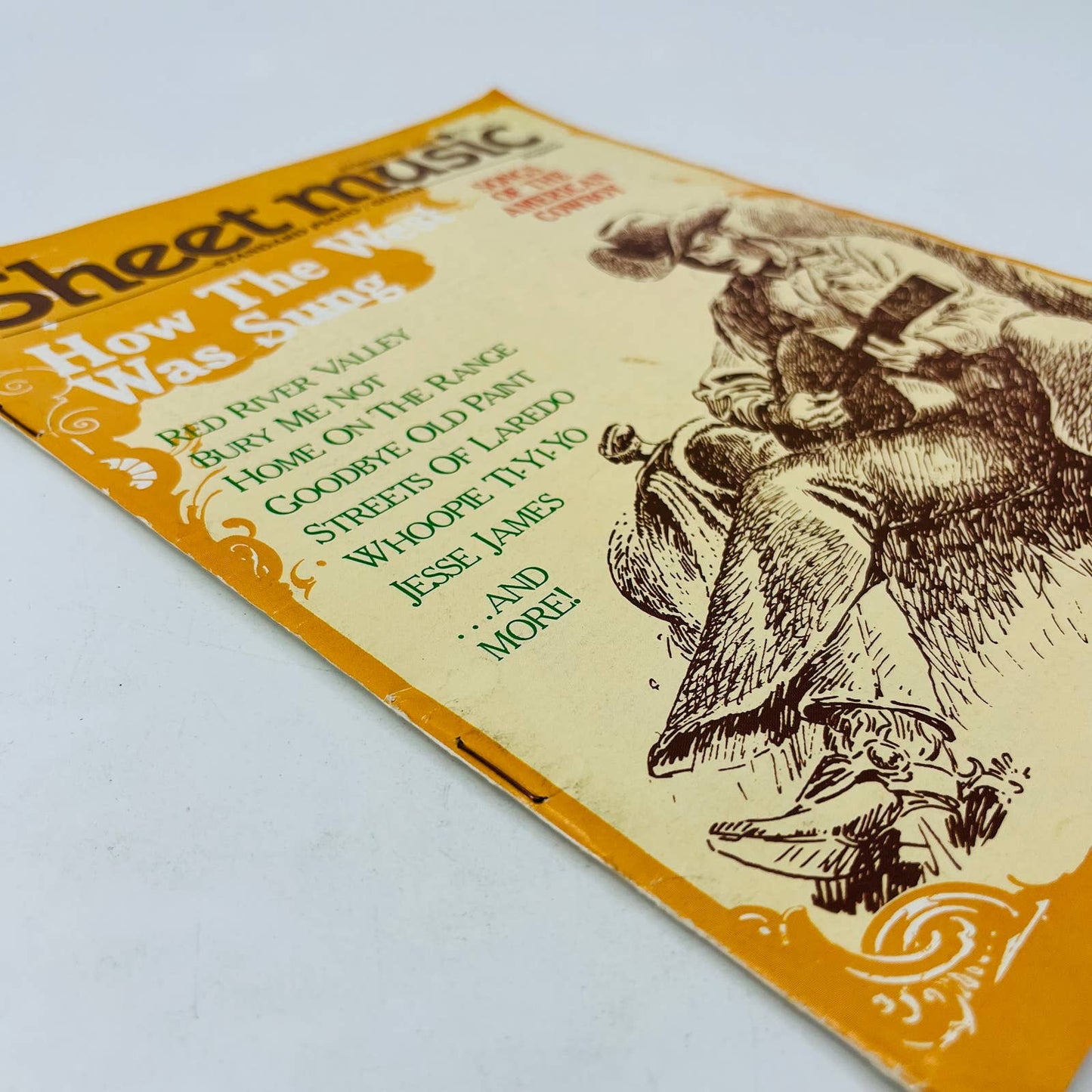 Sheet Music Magazine 1988 Bury Me Not Home on the Range La Bamba Jesse James BA2