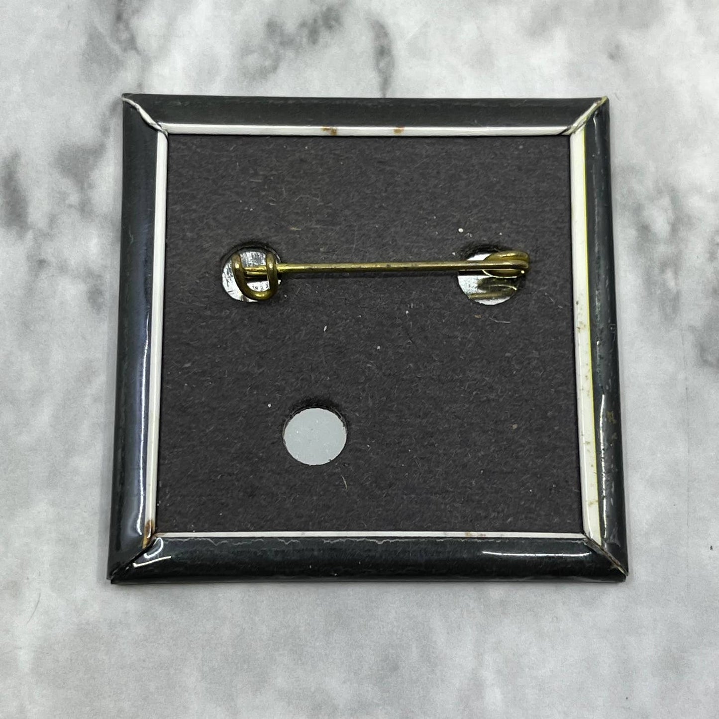 Vintage PETRA - This Means War Souvenir Pinback Button Pin SF1