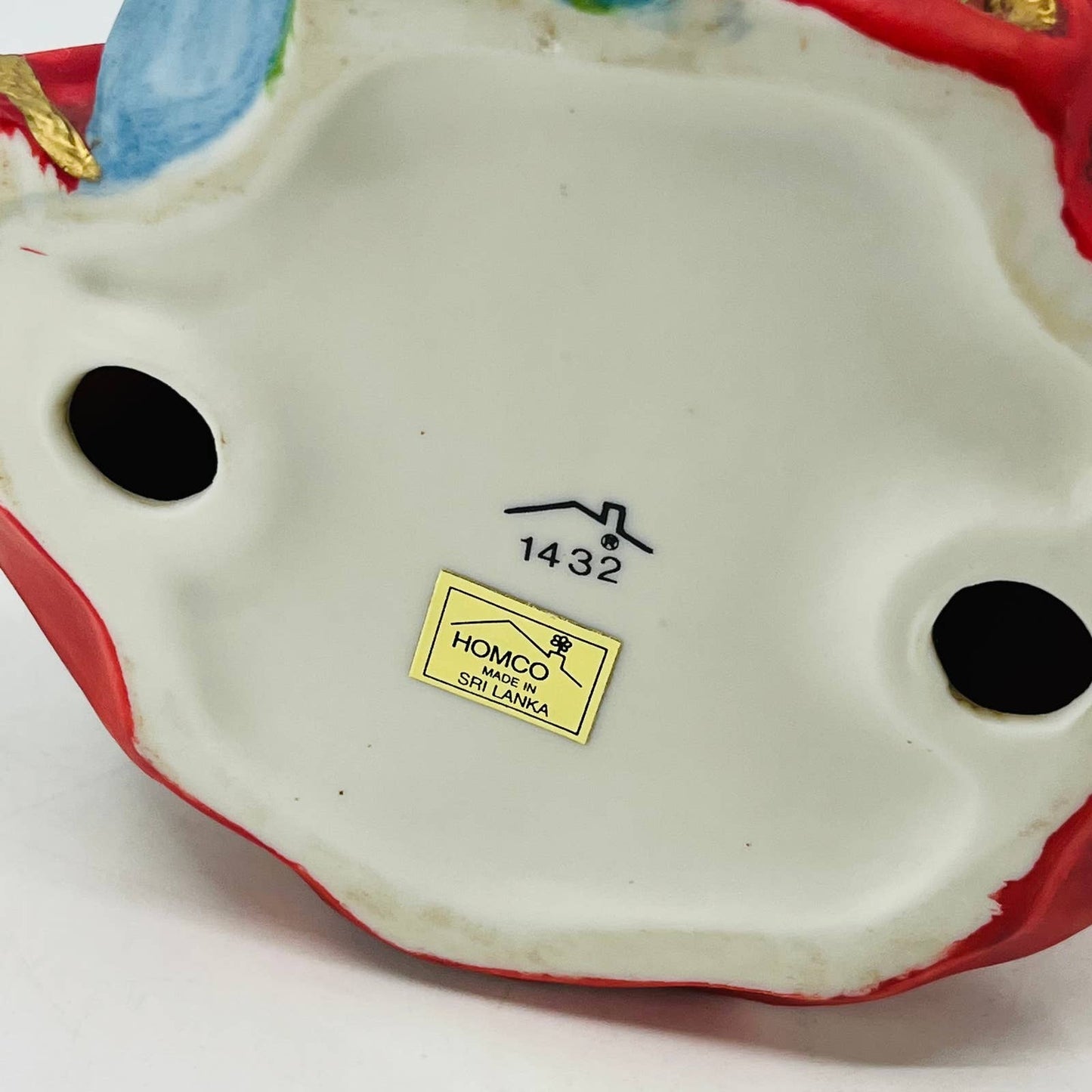 Vintage Homco Home Interiors Heaven's Treasure 8” ANGEL BABY Figurine #1432 TC3