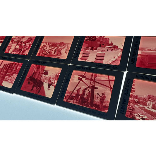 1960s Modern Israel Pana-Vue Set of 10 2x2 Slides TK2-S2-10
