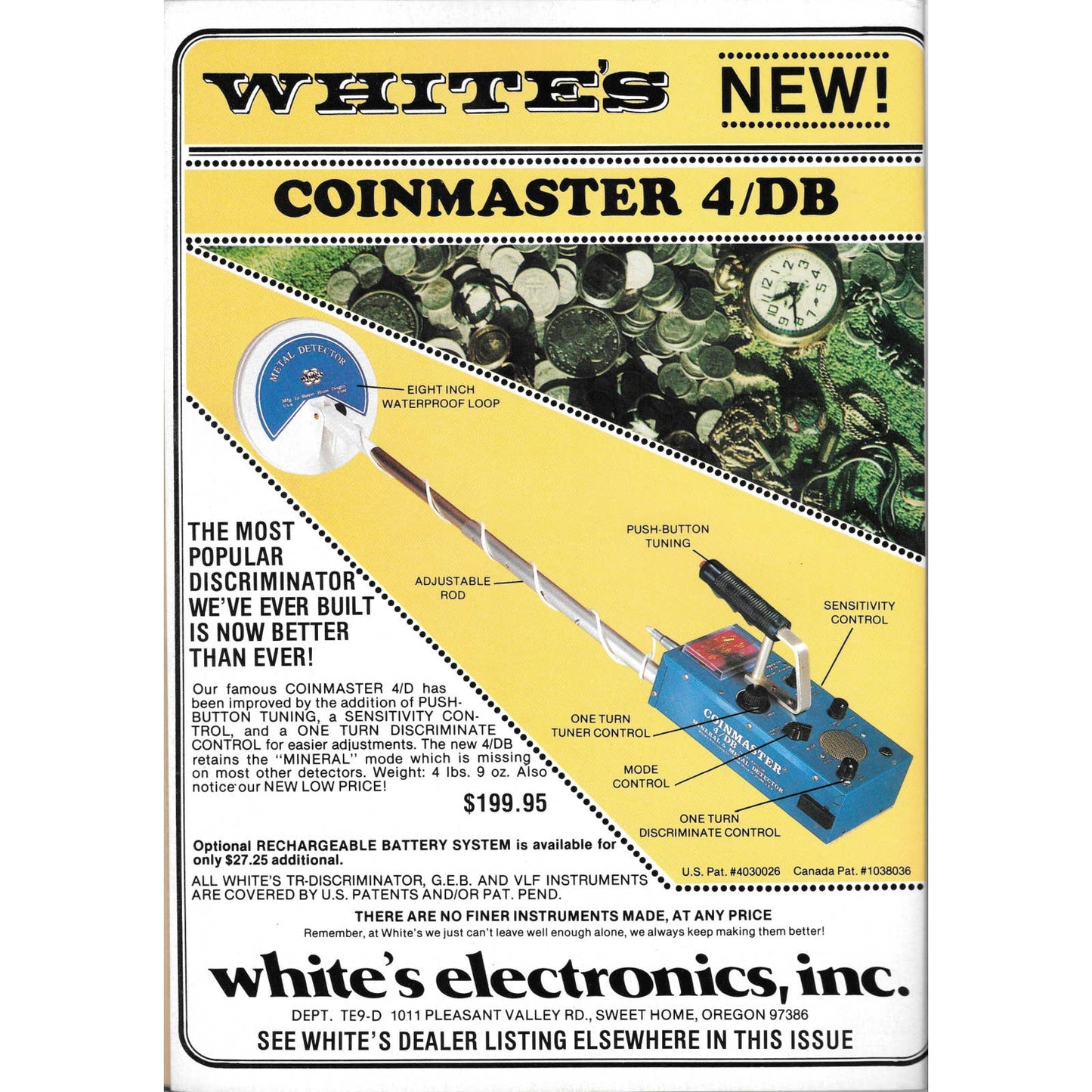 Long John Lathams Lost Treasure Magazine Lost Mines, Buried, Sunken Apr 1979 M1