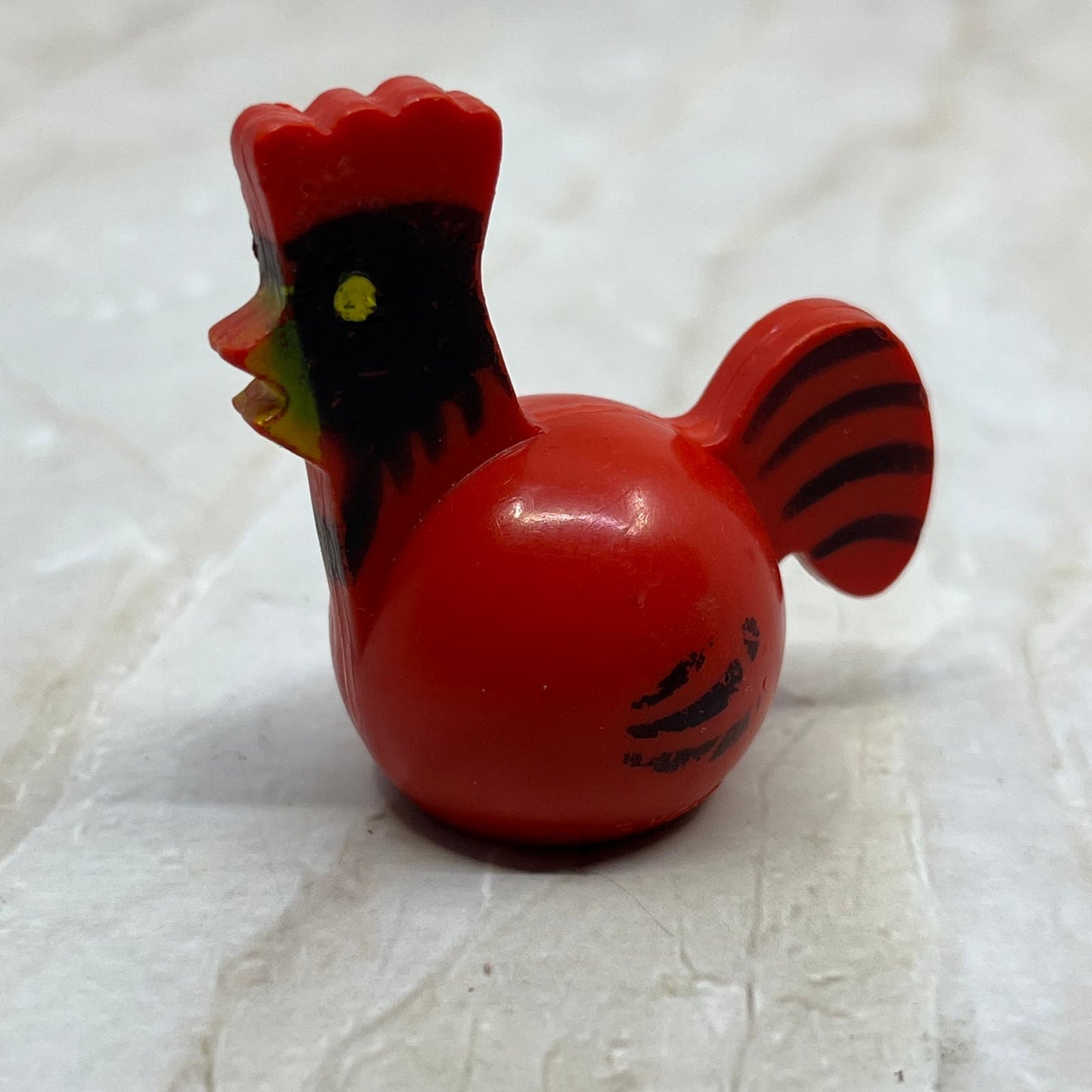 Vintage 1986 Fisher Price Barn Animal Replacement Piece Part Red Chicken TC9-T2