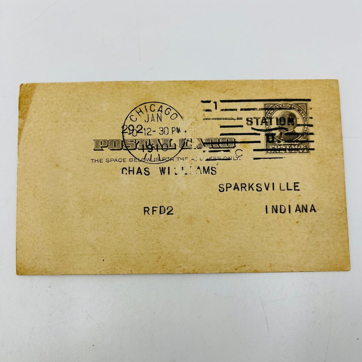 1910 Sears, Roebuck & Co. Dept. 139 Catalog Application Receipt Notification PX1