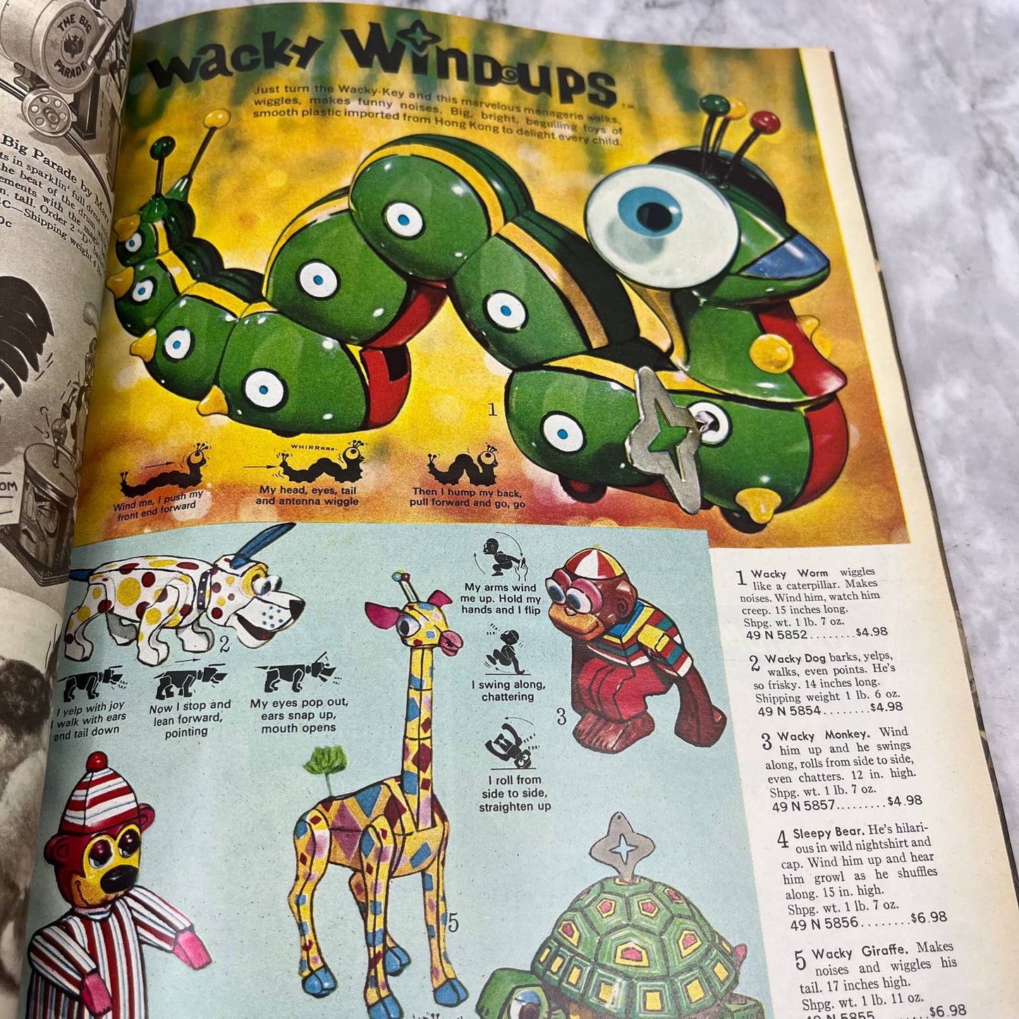 1964 Sears Christmas Wish Book Catalog - Great Vintage Toys & Gifts S3