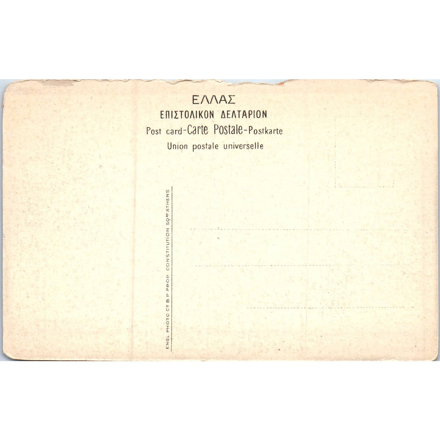 c1910 Sparta General View of Mistra RPPC Original Postcard TK1-P19