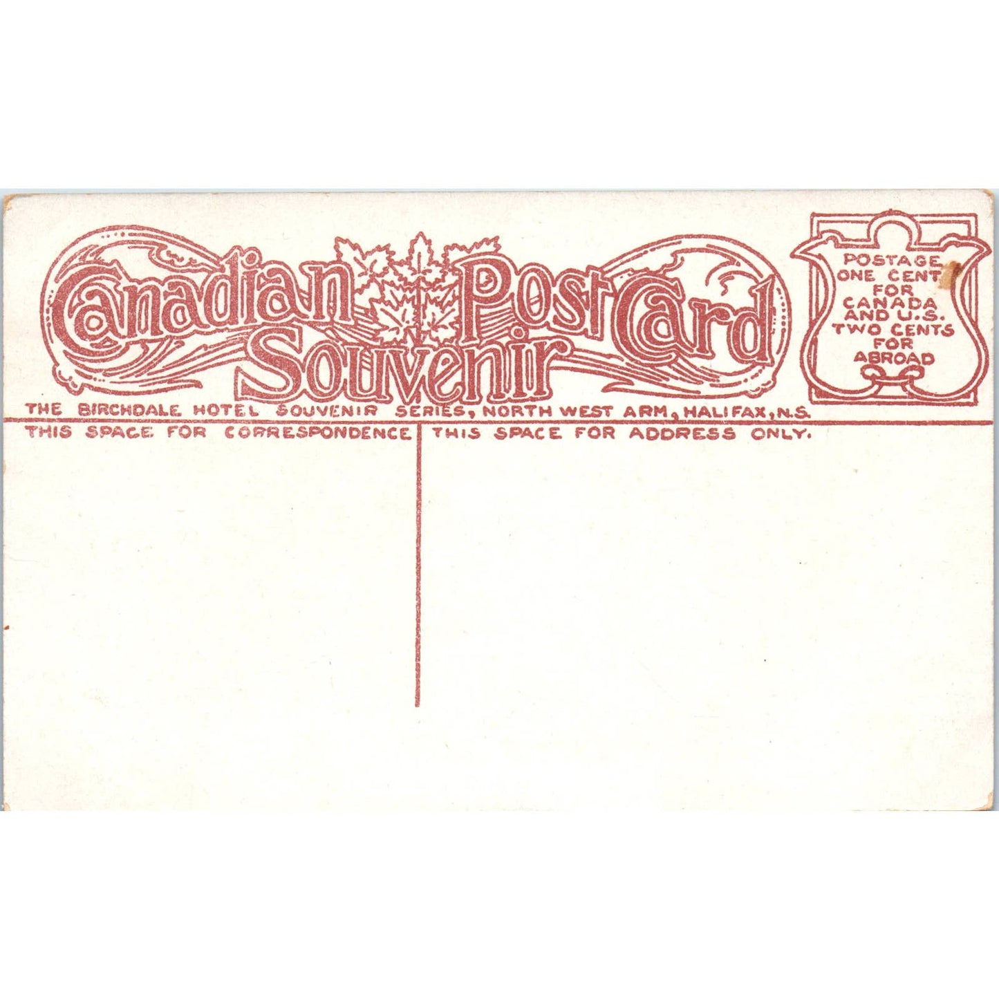 Start of Boat Race North West Arm Birchdale - Original Postcard TJ7-RP3