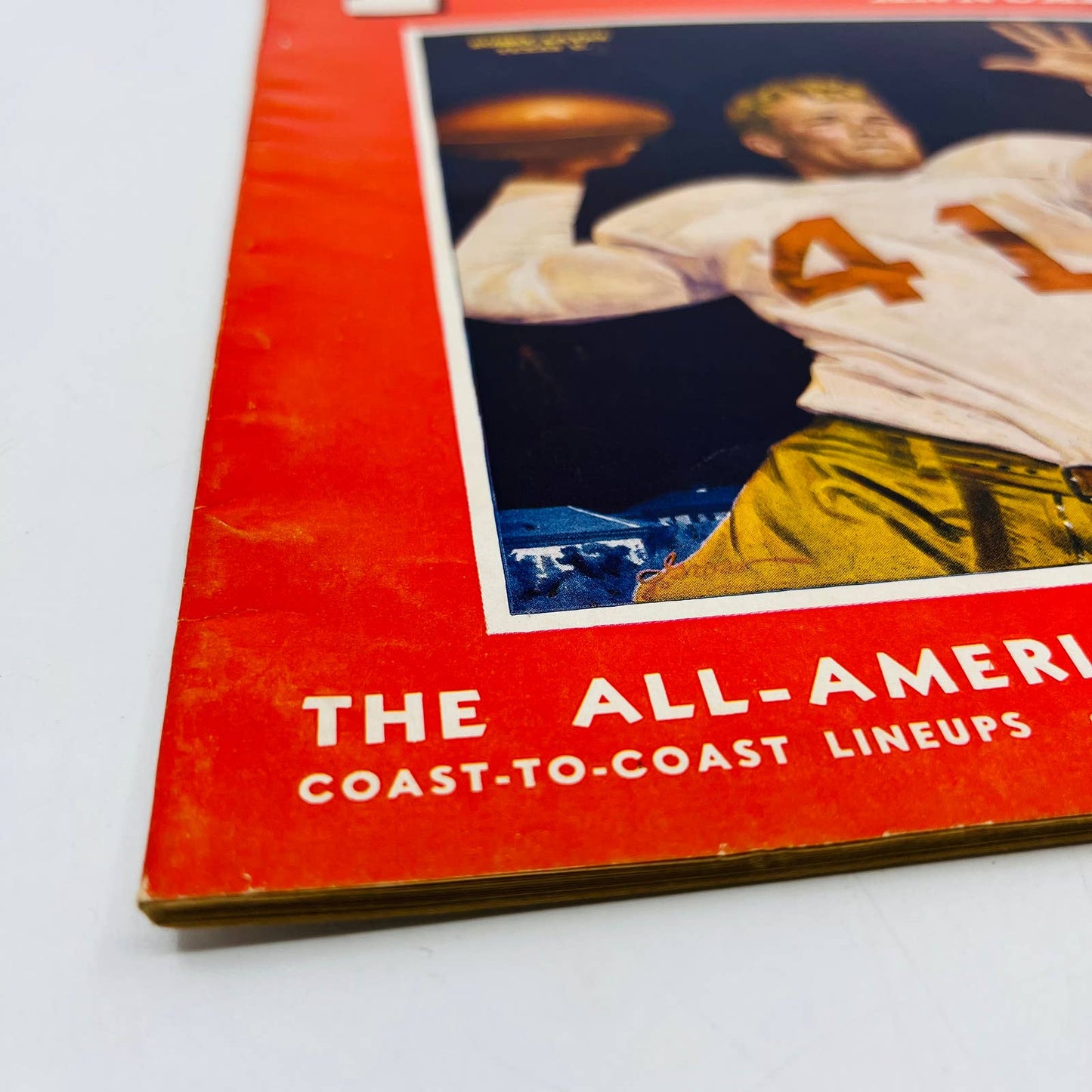 Illustrated Football Annual 1947 Magazine Bobby Layne Texas EXCELLENT BA3