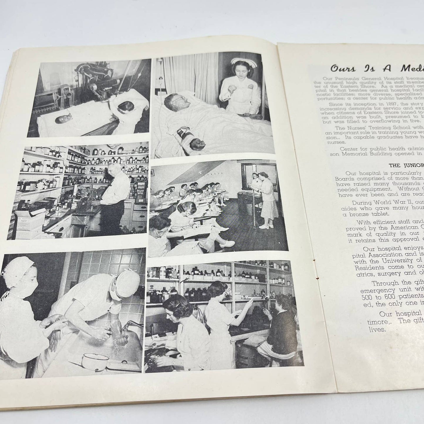 1948 Peninsula General Hospital Salisbury MA Fundraising Book TF9