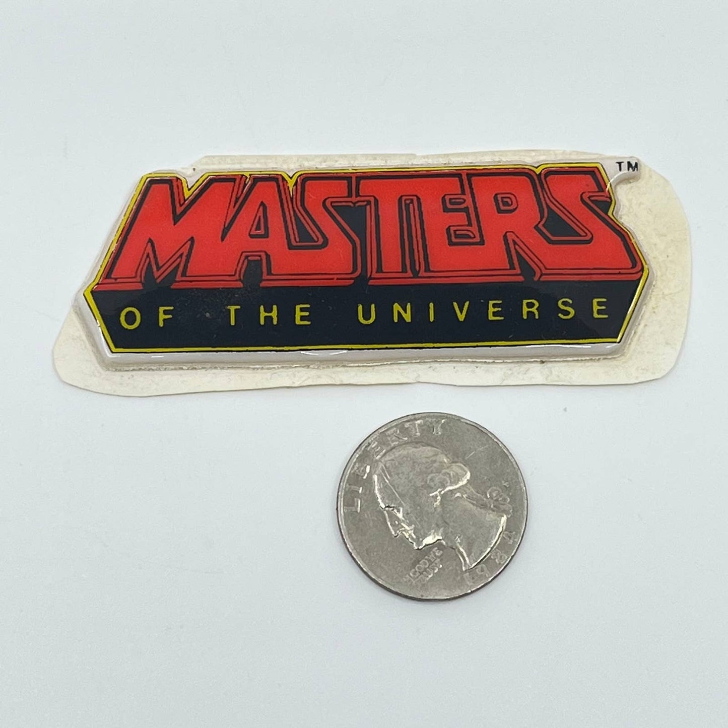 1980s Masters Of The Universe HE-MAN Puffy Sticker MATTEL SC6