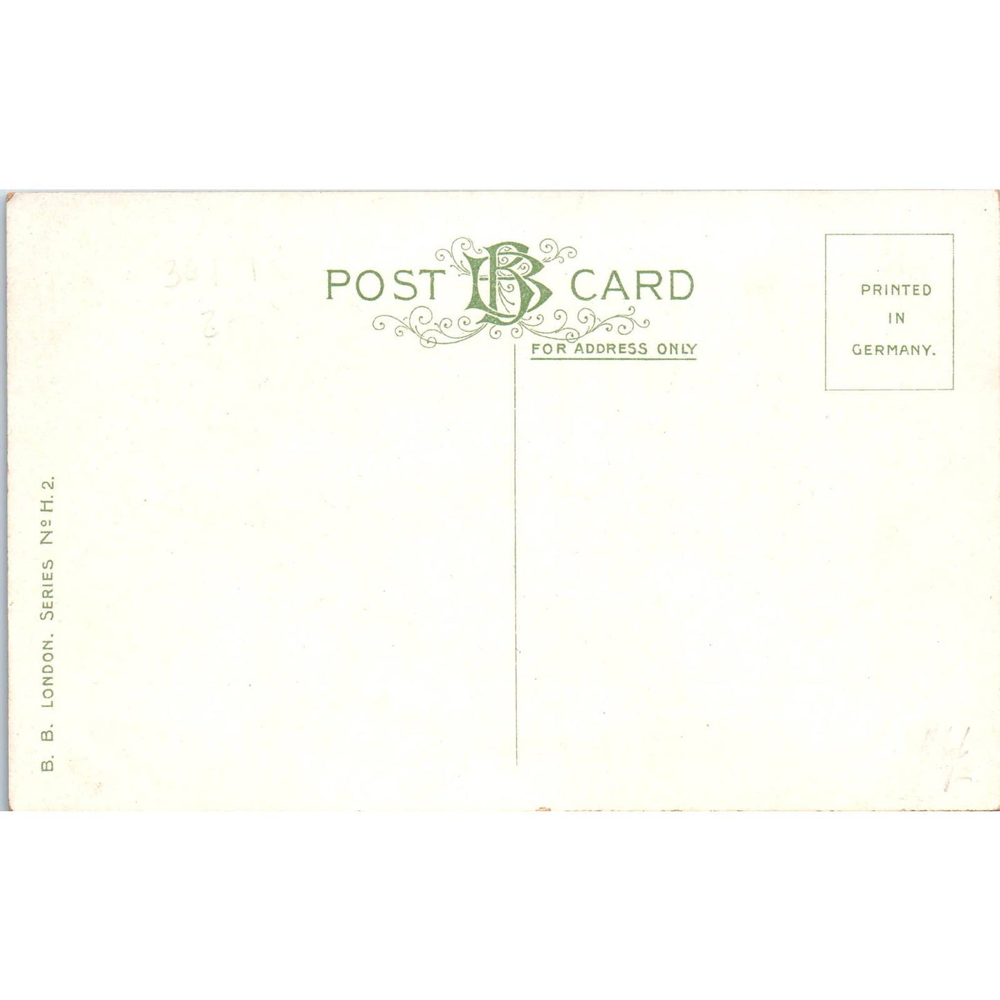 Victorian Romance Courting Couple B.B. London Series Original Postcard TK1-21-2