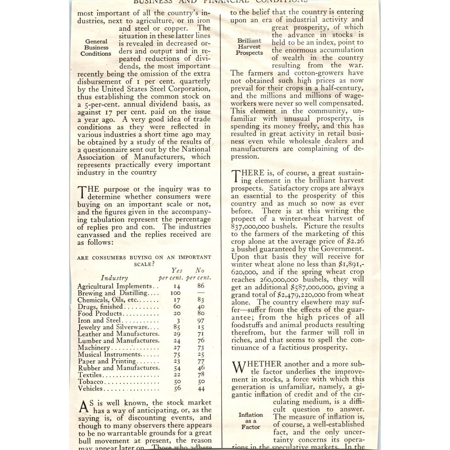 c1920 Harper's Magazine Ad - Aetna Insurance Co One Hundredth Anniversary EA3