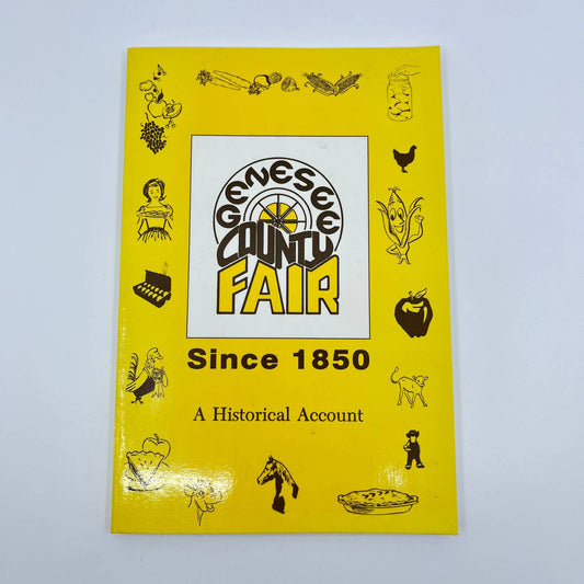 1986 Genesee County Fair Since 1850 Sesquicentennial Book MI TE7