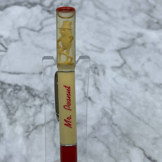Vintage Mechanical Pencil Mr. Peanut Celluloid Floater SE7