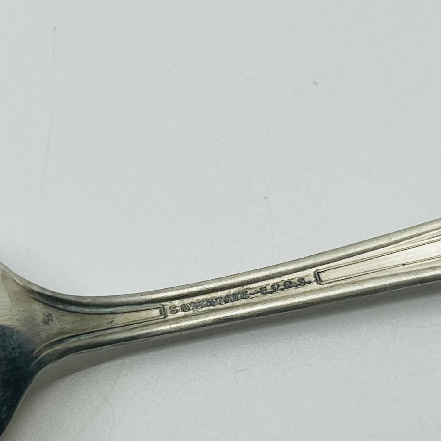 Art Deco EPNS Tassel Scroll Silverplate Teaspoon Set of 6 SB7-6