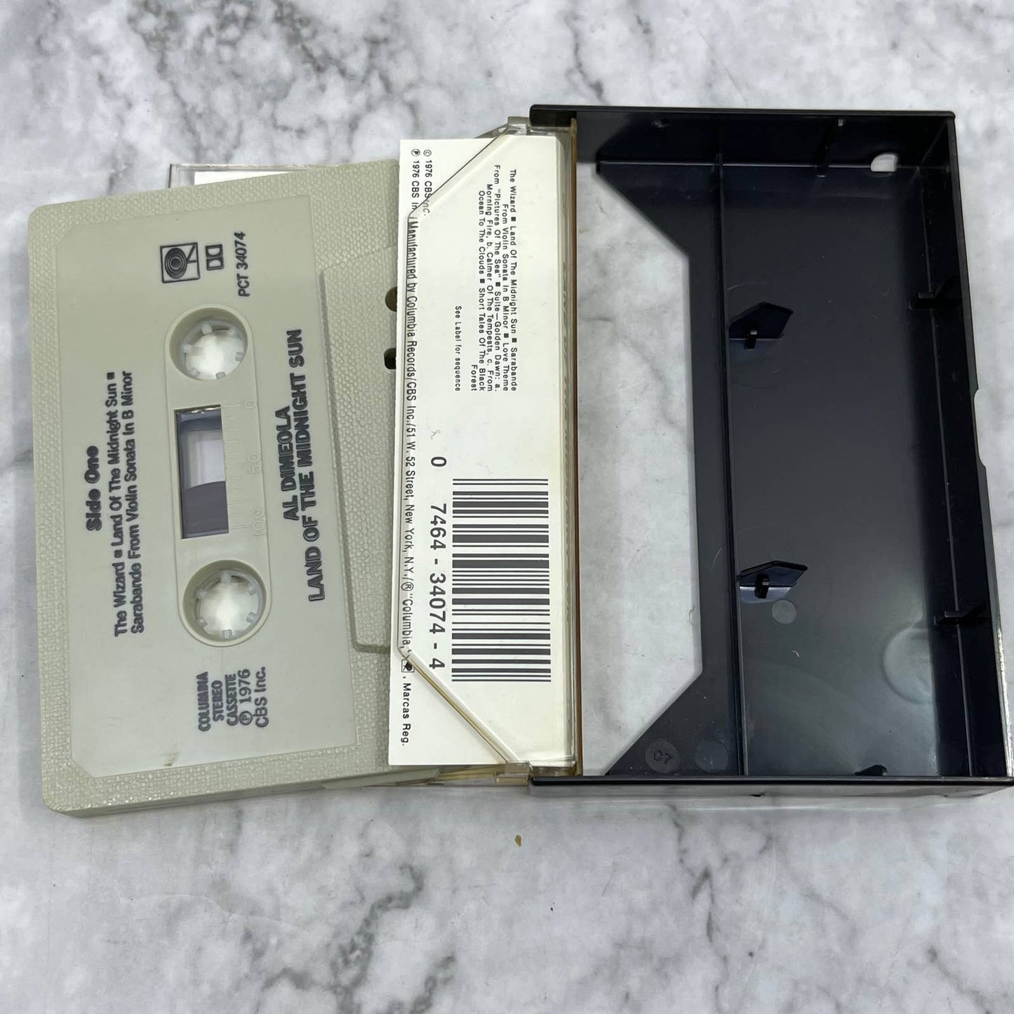 Al Di Meola - Land of the Midnight Sun Jazz Fusion Cassette Tape TB7-18