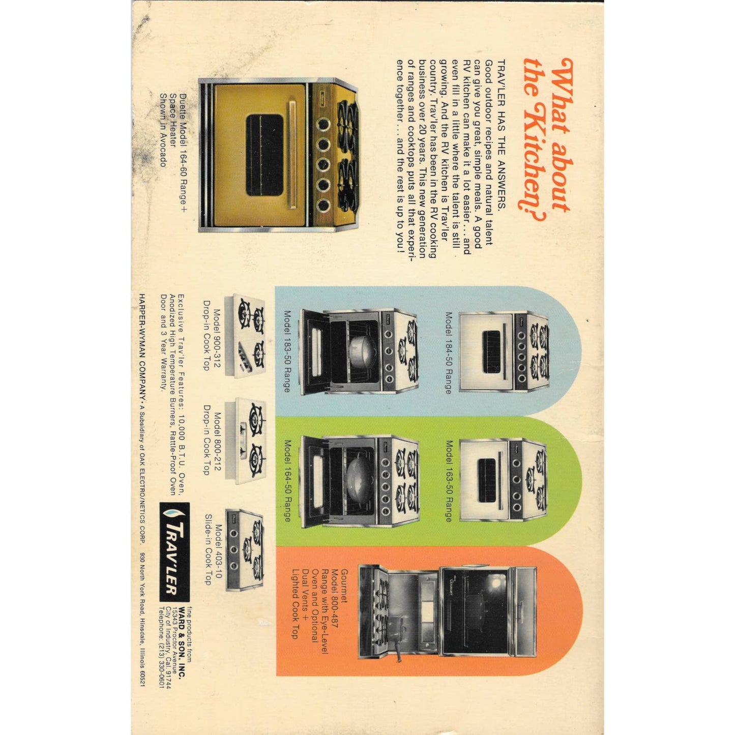 Vintage Camping Food Cookbook The Care and Feeding of Outdoor Appetites TJ7