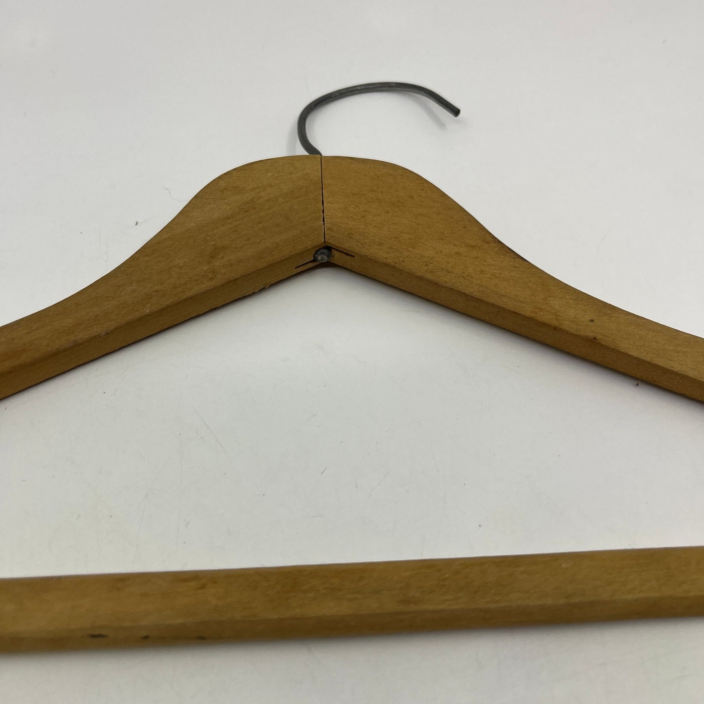 Antique Wooden Hanger Congress Swan Motel Linden New Jersey Route 1 TI2