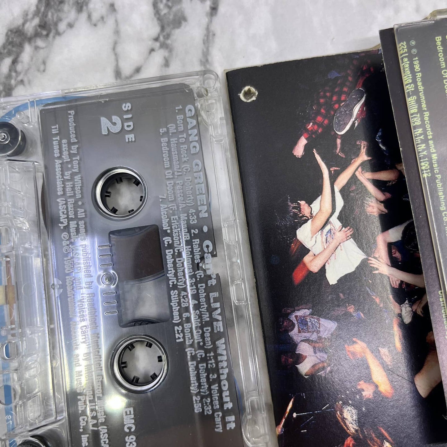 Gang Green Can't Live Without It Cassette Tape TC7-53