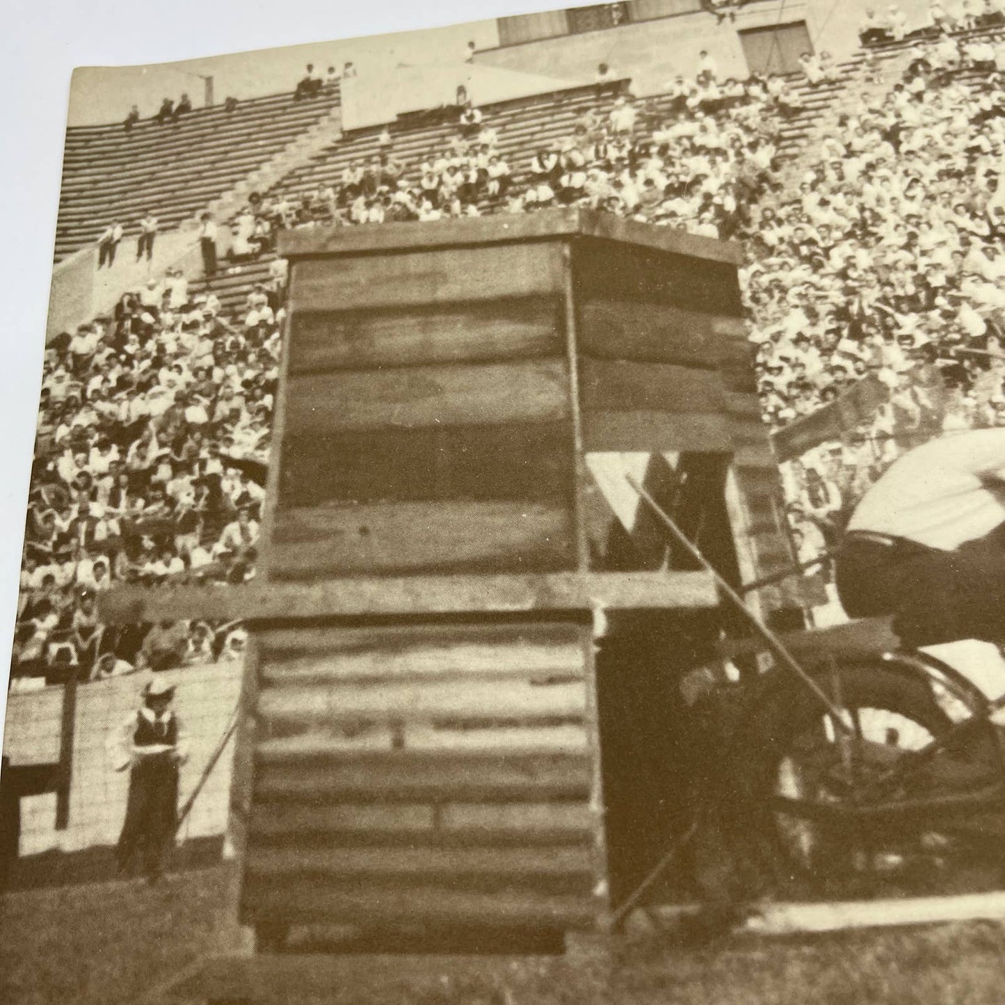 Antique Motorcycle Stunt Photo Print 11x14" FL5