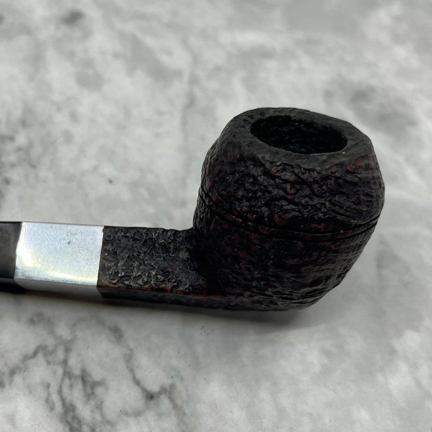 Vintage Dr. GRABOW Sandblasted Commodore #80 Bulldog Tobacco Smoking Pipe TJ9-1