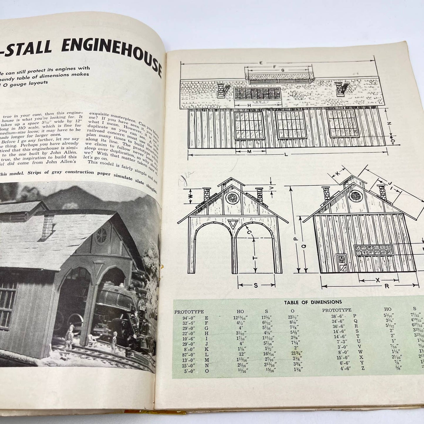 1960 Easy-To-Build Model Railroad Structures Model Train Library TF8