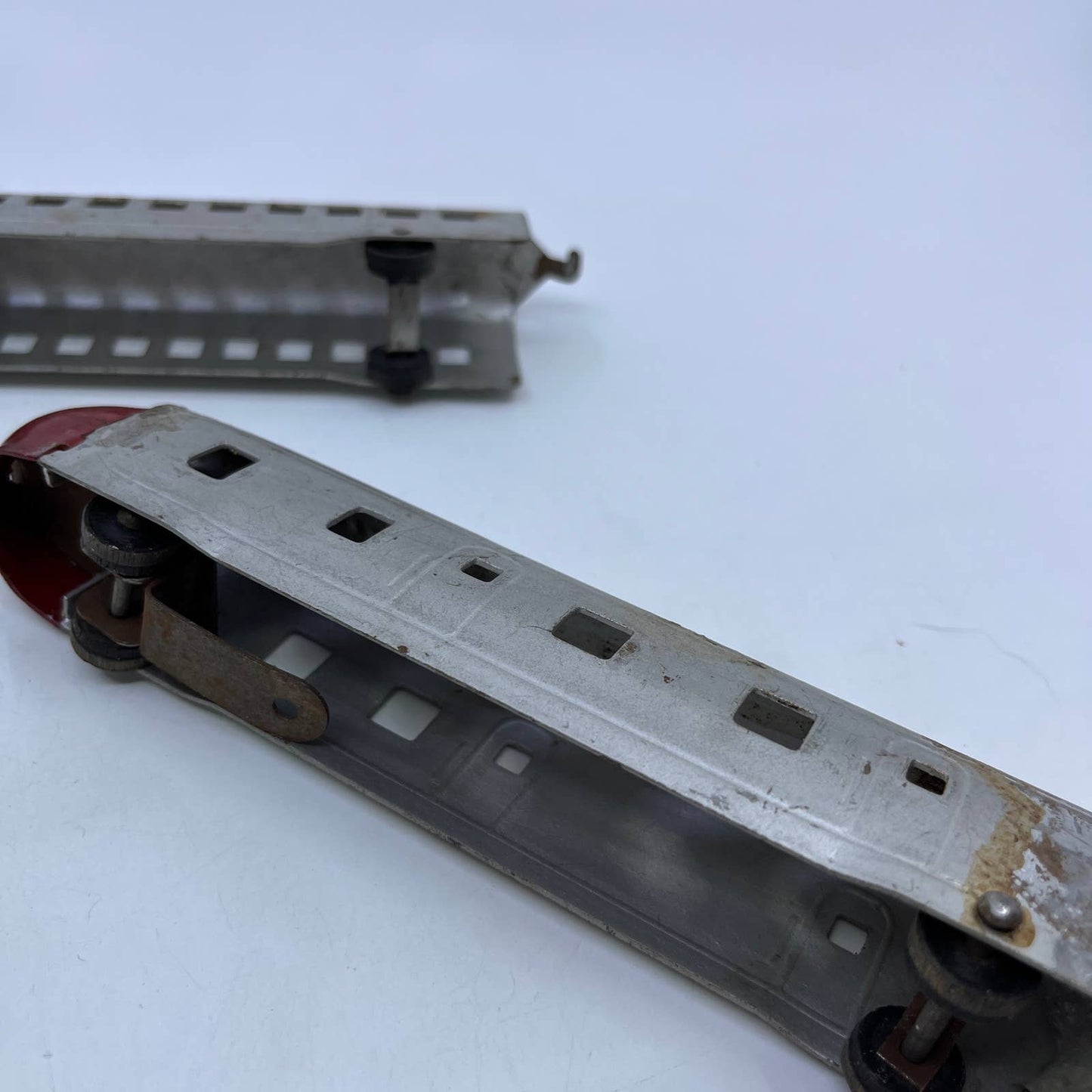 American Flyer Zephyr Metal Toy Train Set of 2 Cars 7” TH6