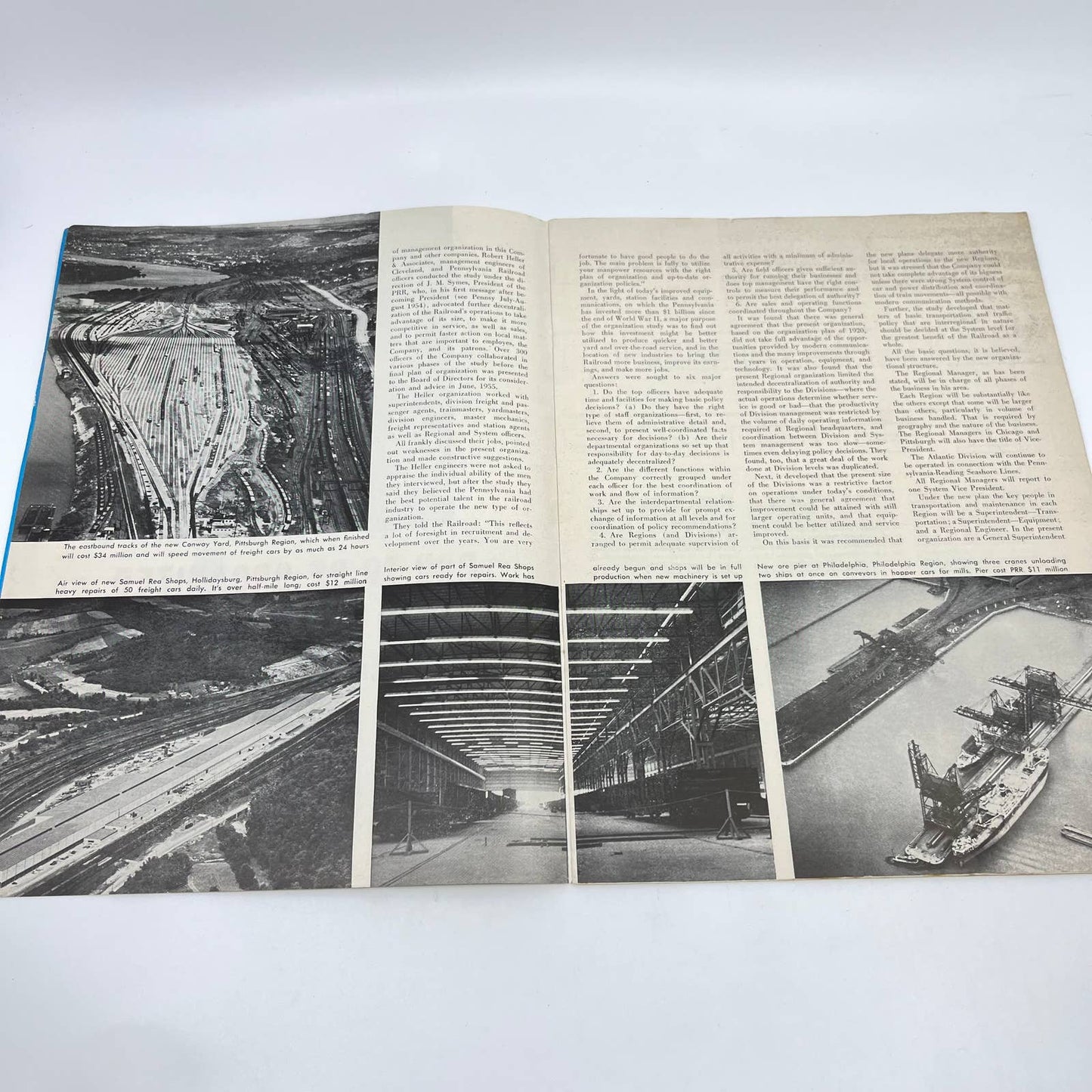 Pennsy Employee Magazine - 1955 Oct Special Pennsylvania Railroad RR TC6