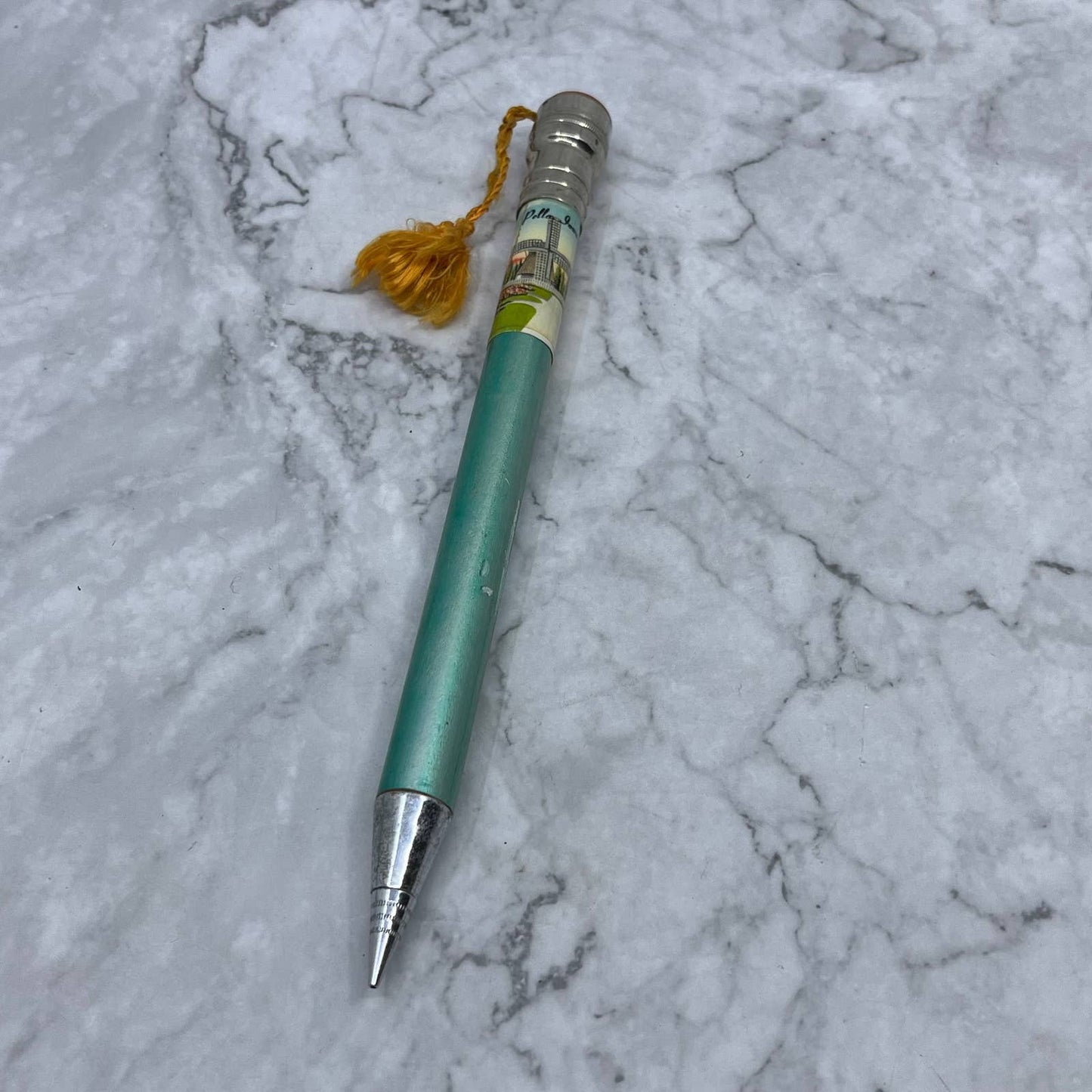 Vintage GIANT Souvenir Mechanical Pencil Pella Iowa 10” SE7