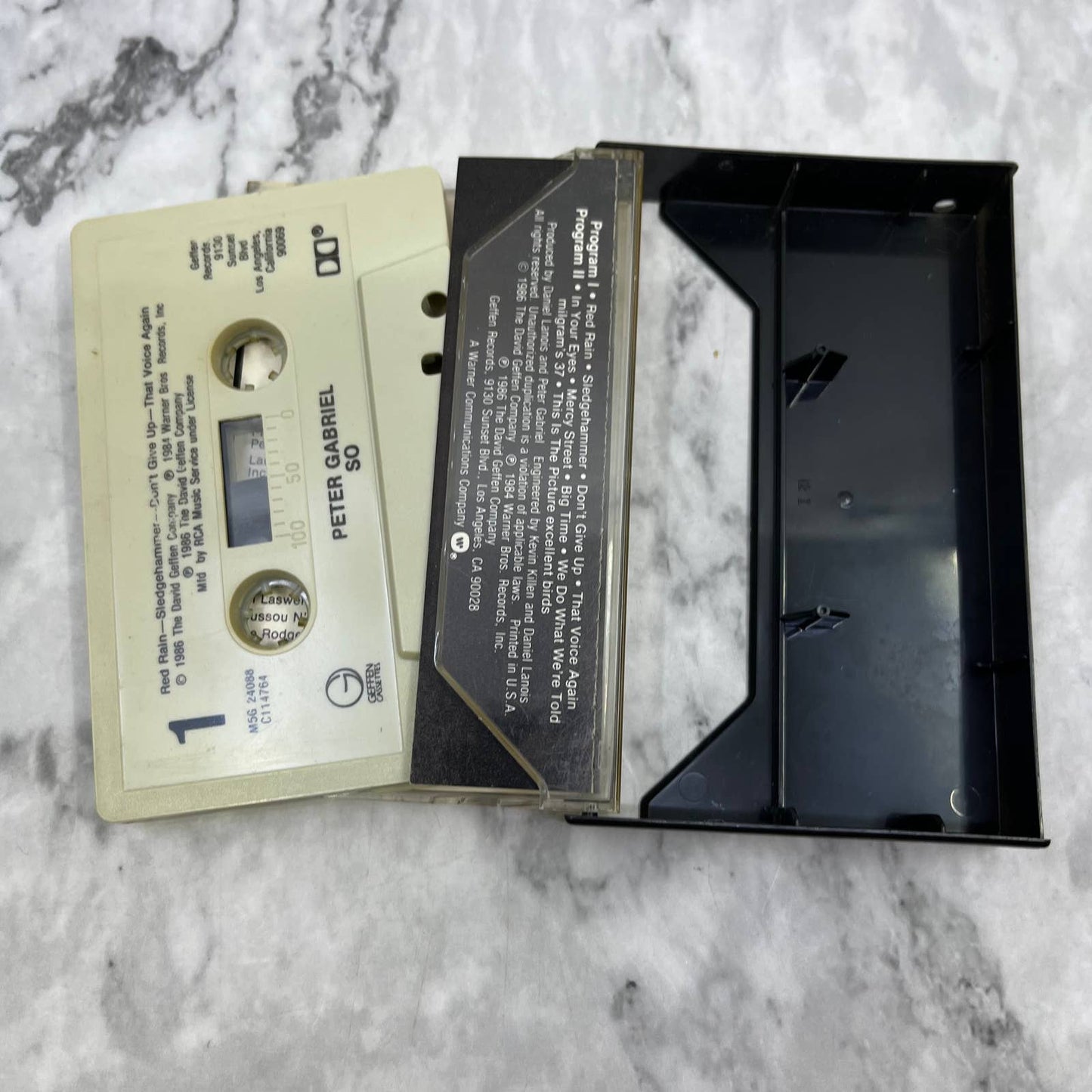 Peter Gabriel - SO - Cassette Tape TD8-70