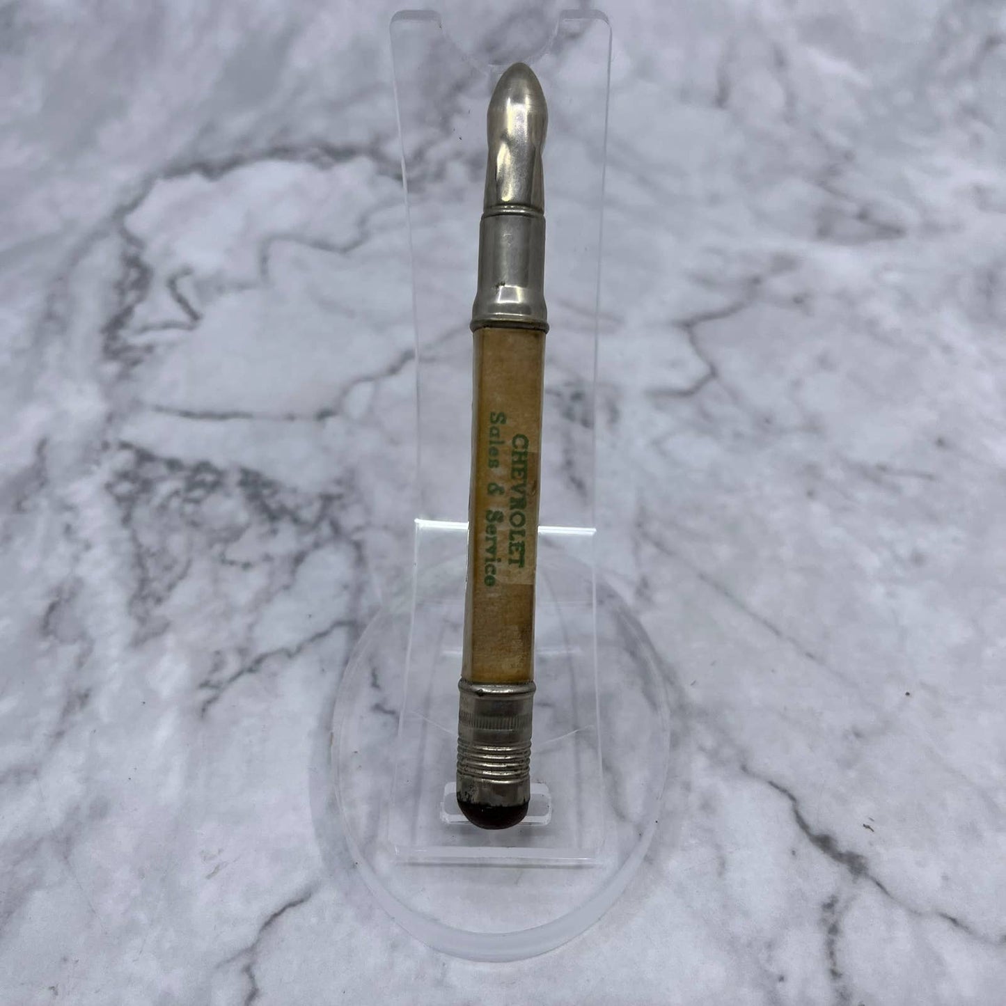 Vintage Bullet Pencil Carl Boeckemeier OK Used Cars Chevrolet Dumont IA SE6-1