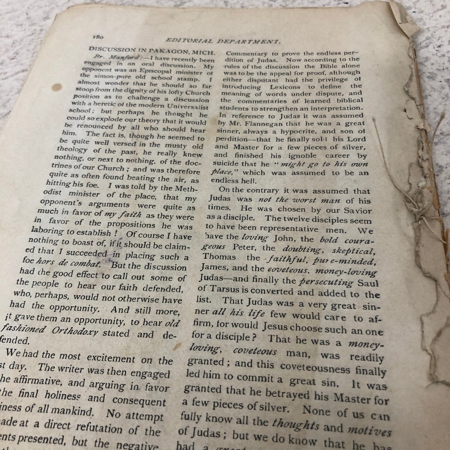 1877 April - Mansford’s Magazine A Literary and Religious Monthly Chicago TG7