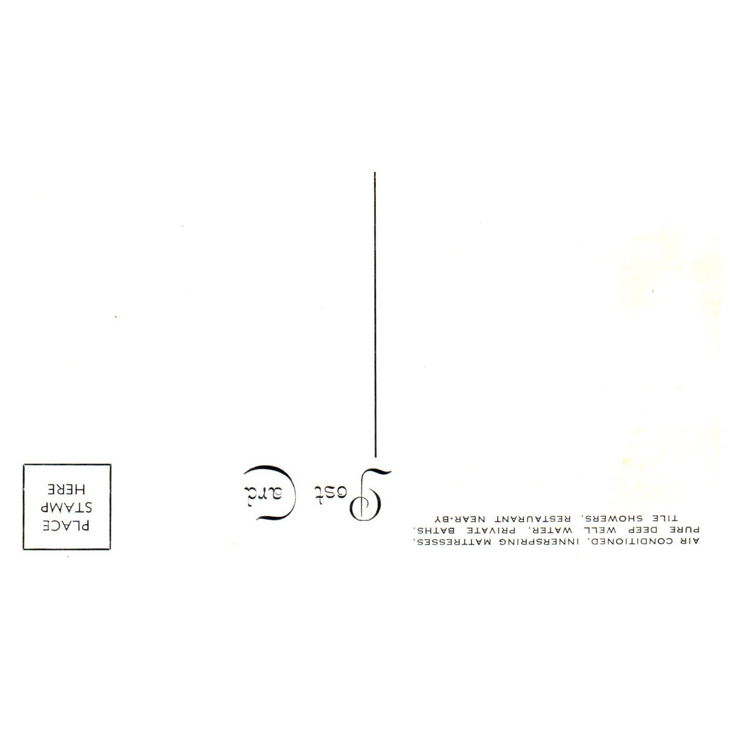 Roebuck Motel and Restaurant Near-By M.F. Roebuck Eutaw Alabama - Postcard TJ8-2