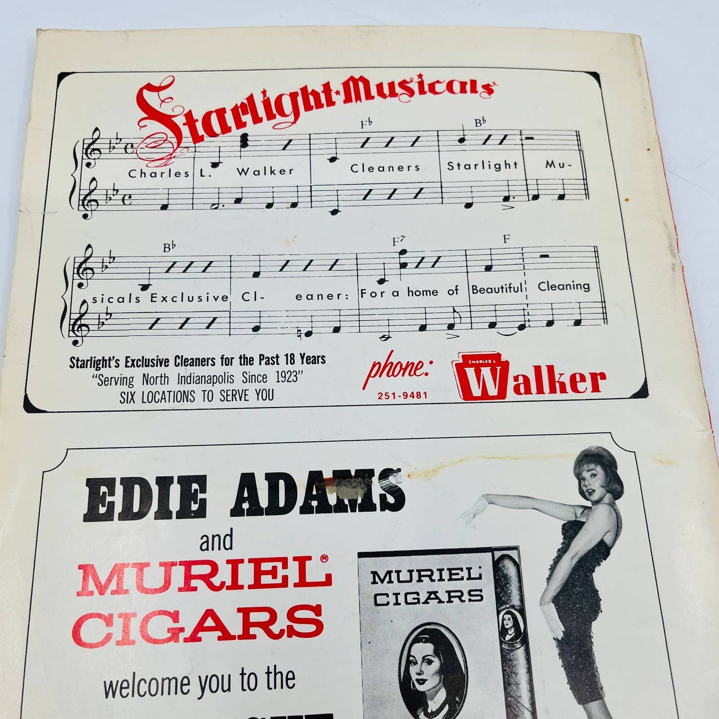 Starlight Musicals 1972 Season “1776” Program Guide Preview Magazine BA4