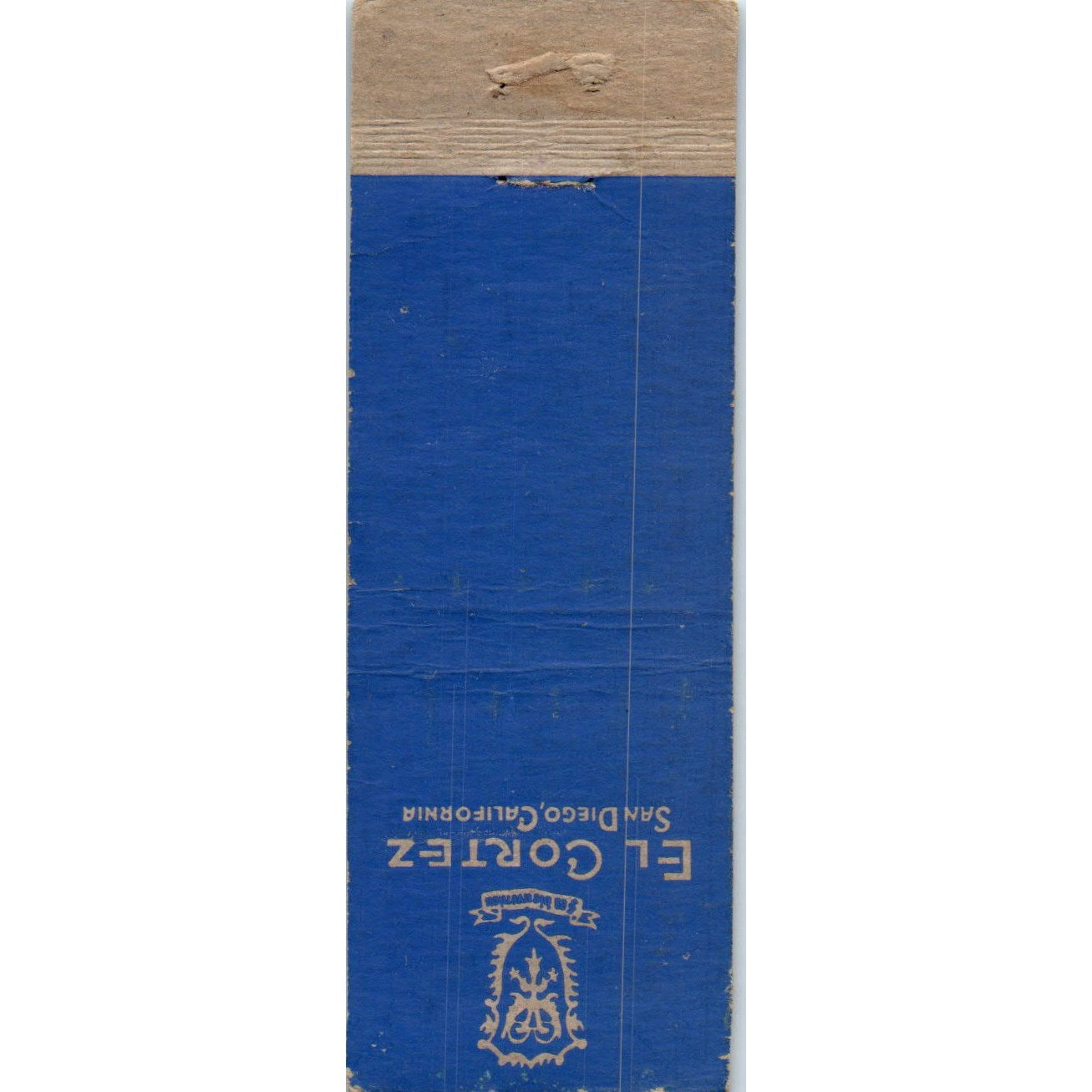 El Cortez Sky Room San Diego CA Advertising Matchbook Cover MM9-1