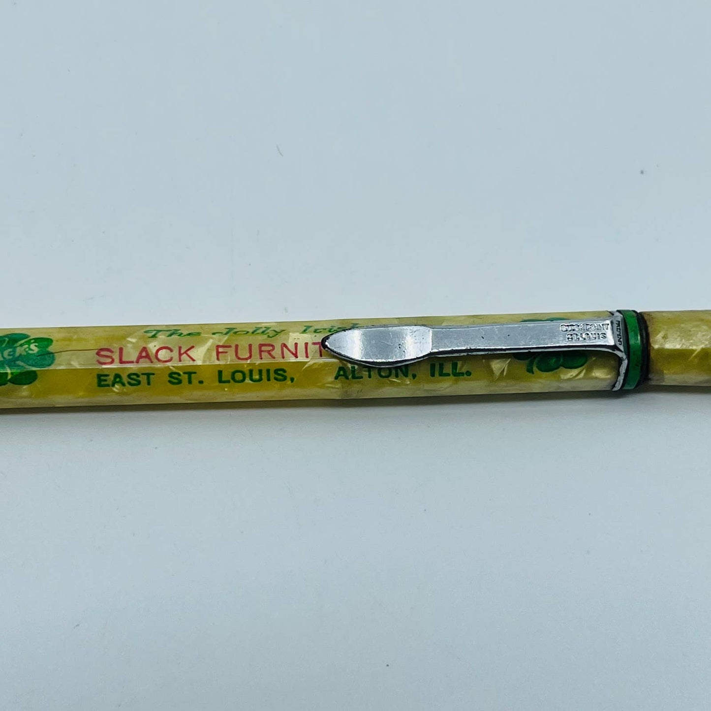 Mother of Pearl Mechanical Pencil Jolly Irishman Slack Furniture St Louis MO SB3