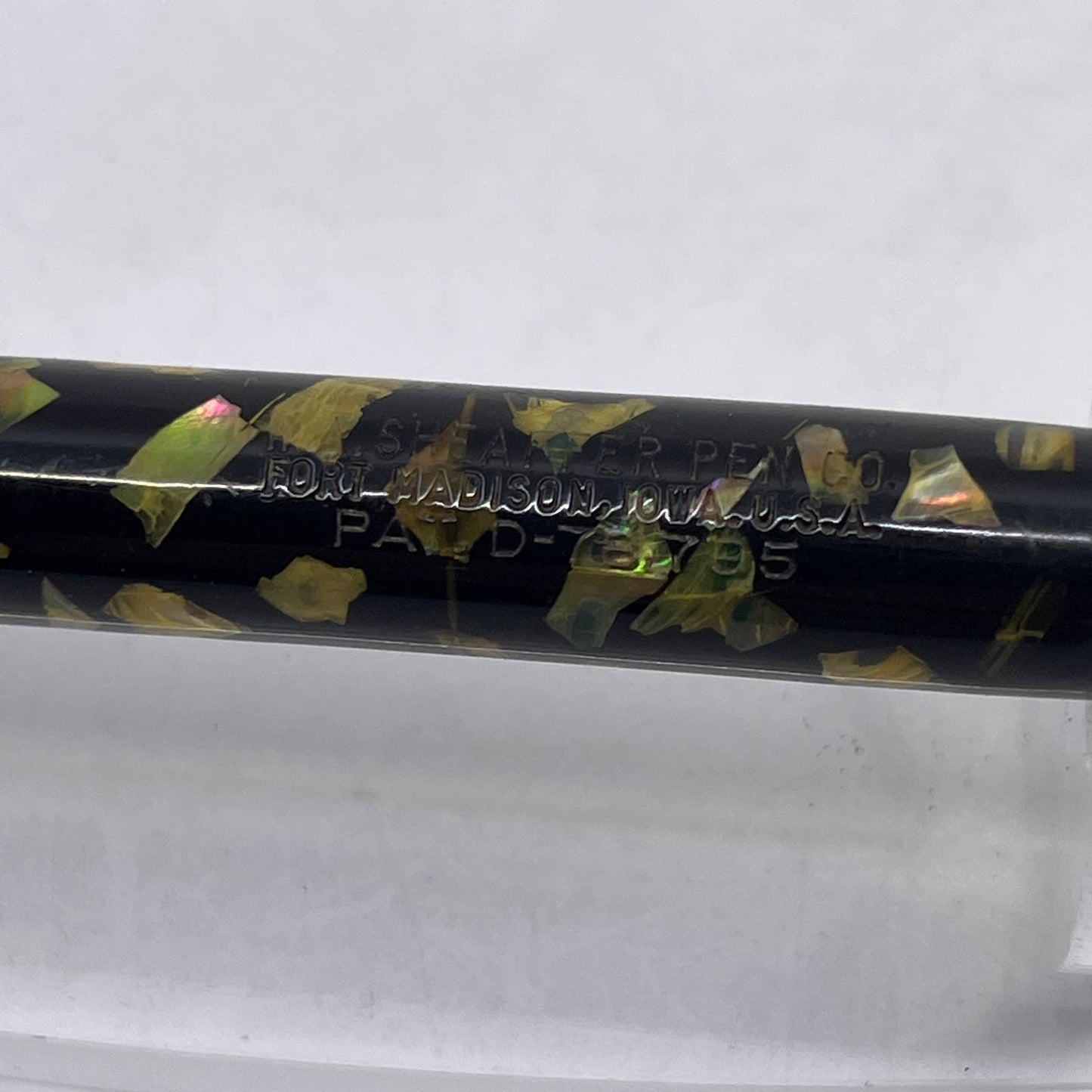 Sheaffer Balance Ebonized Pearl Fountain Pen 5 1/4" SE1