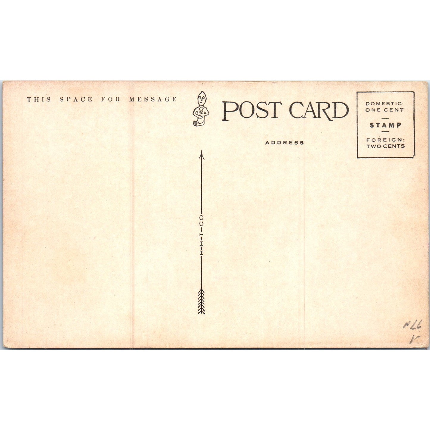 Winter in California / Winter in the East Original Postcard P2-4
