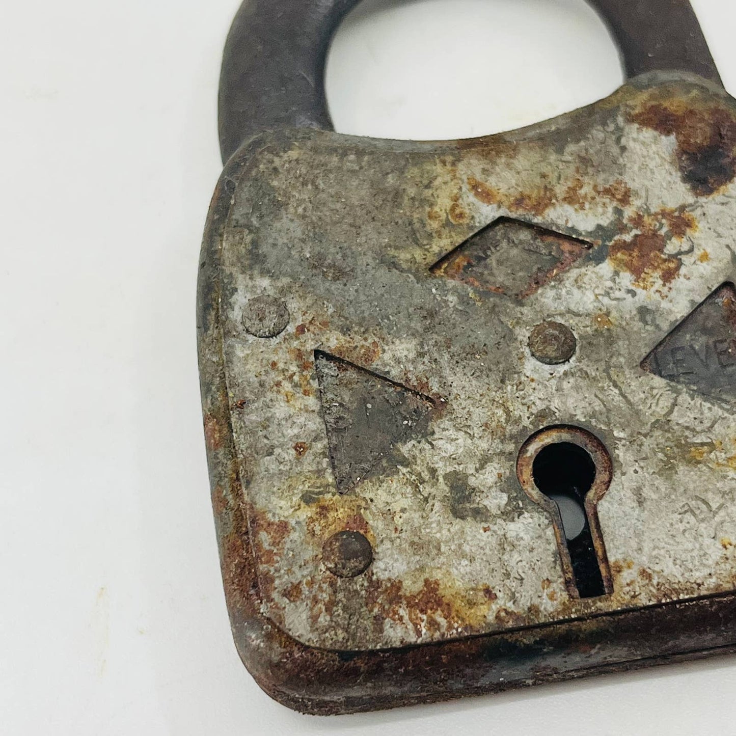 Vintage Six Lever USA Lock Padlock No Key SA8