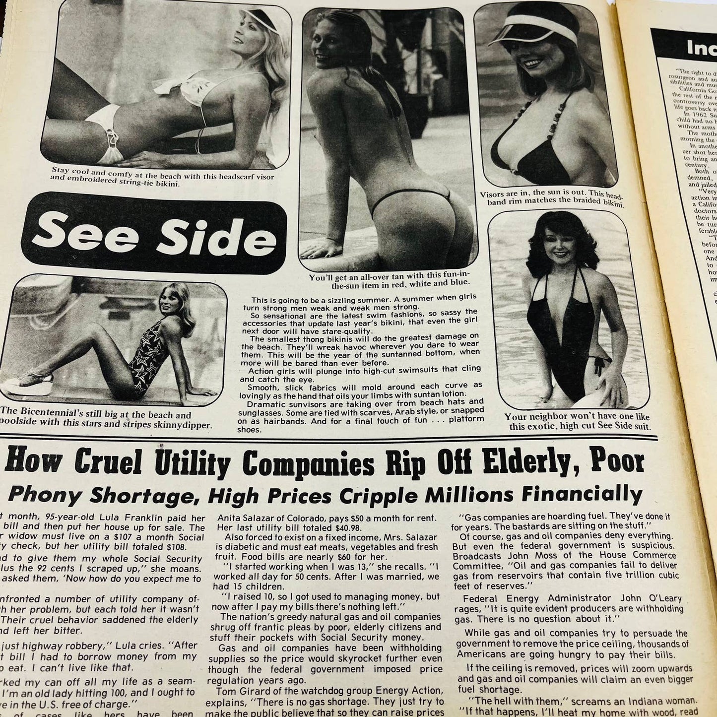 Modern People Tabloid 1977 John Travolta Michael Jackson Tatum O’Neal FL2