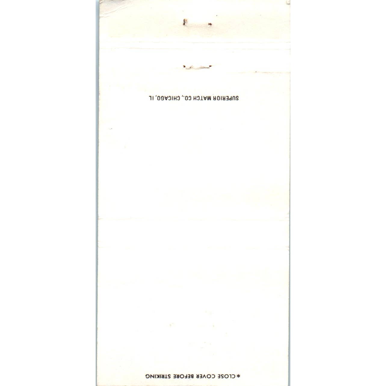 1994 Jill and Brien Wedding Advertising Matchbook Cover SA1-M7