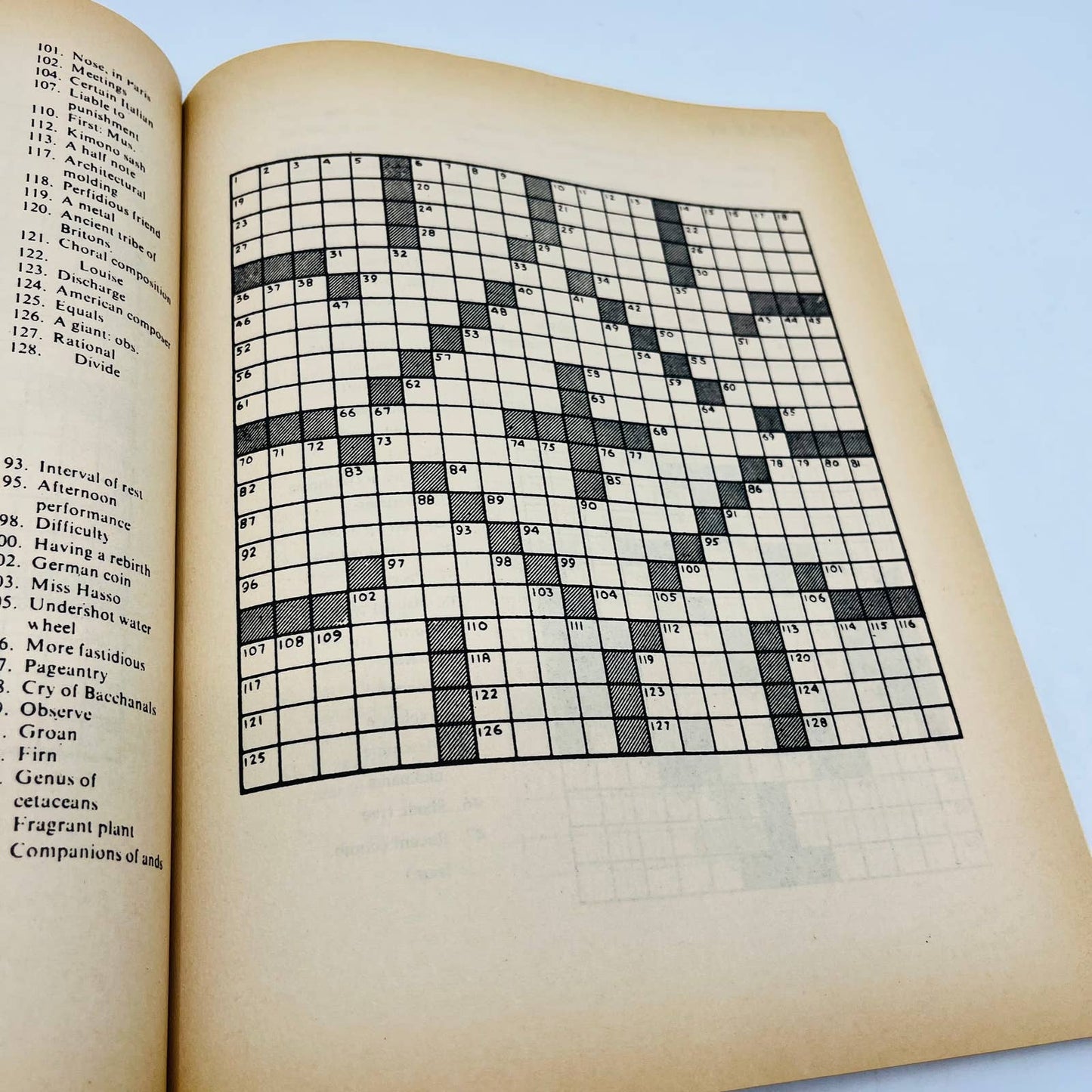 1986 The Premier Book of Crossword Puzzles No. 2 BA4