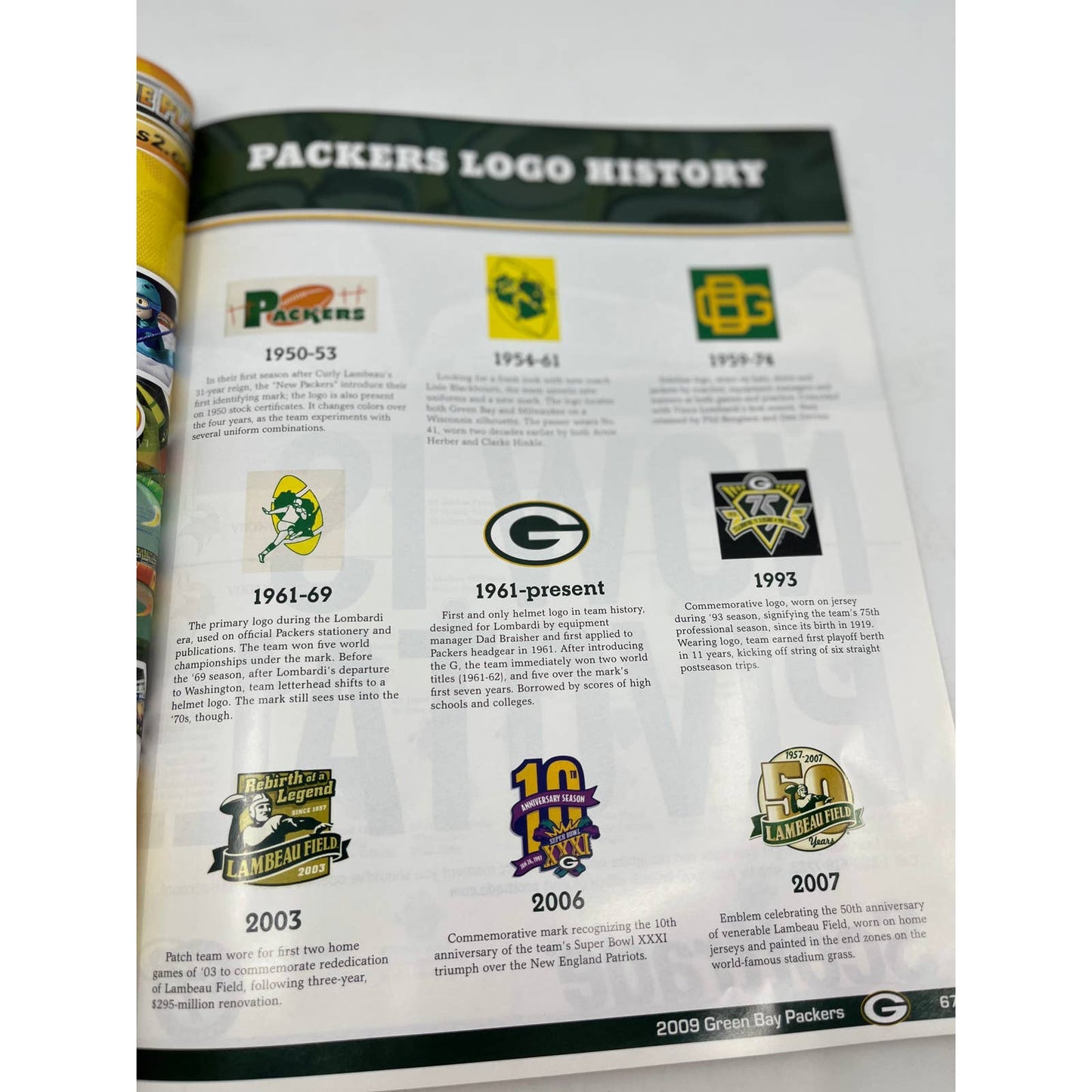 2009 GREEN BAY PACKERS program GAMEDAY vs VIKINGS Favre Returns to Lambeau BA4