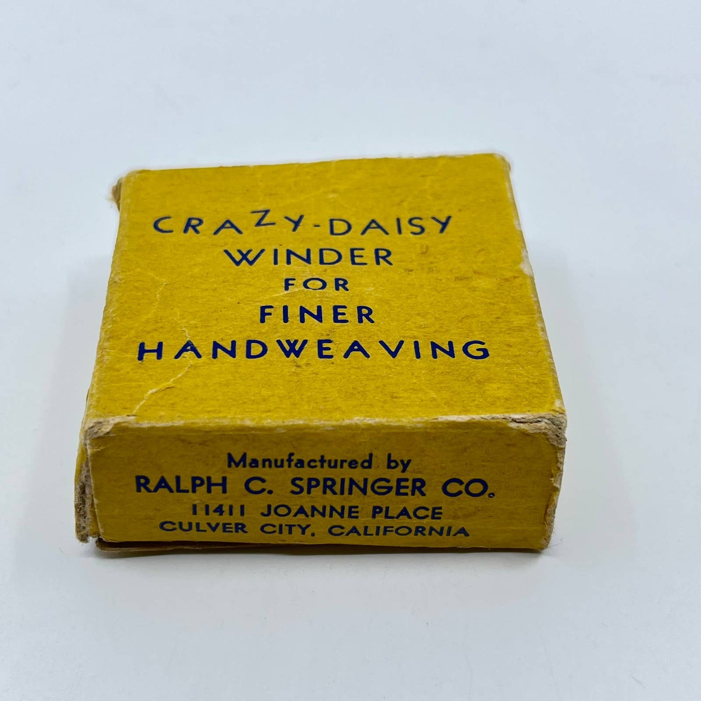 Vintage CRAZY DAISY WINDER For Finer Handweaving In Box SD4