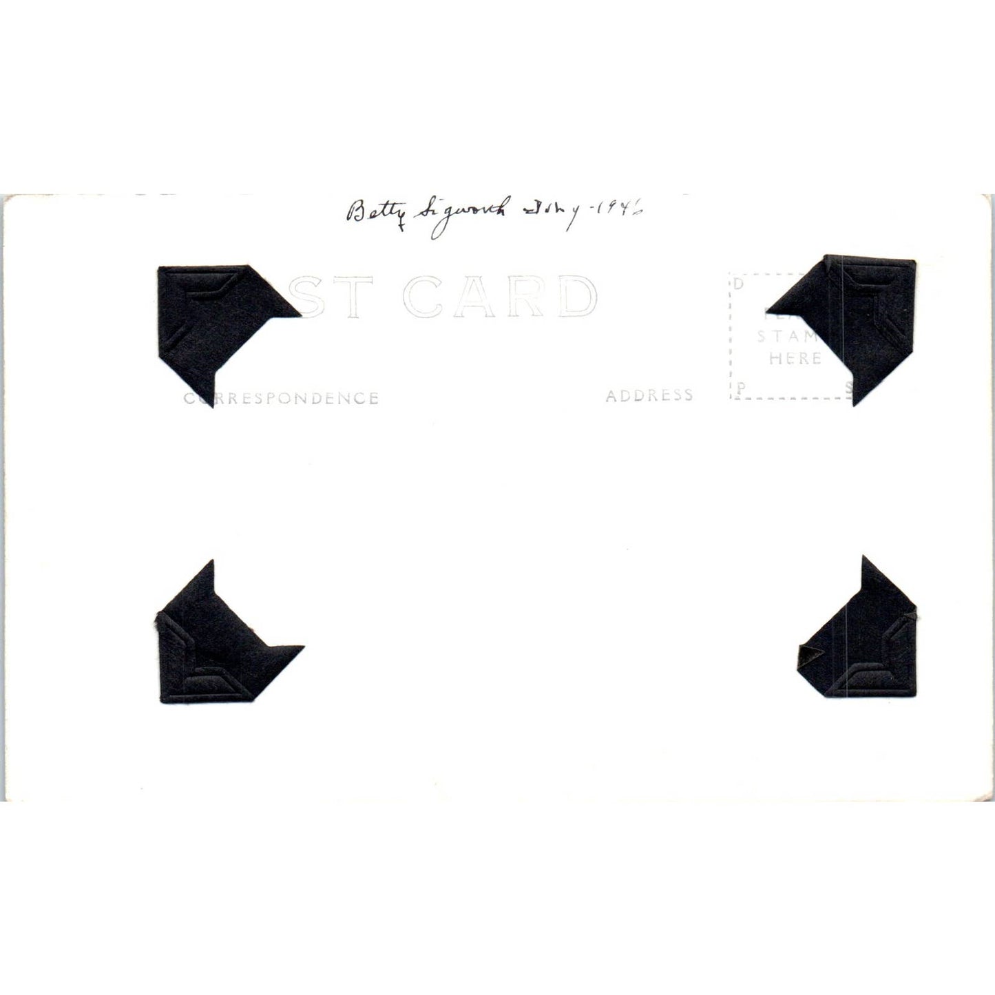 View of 5th Avenue Miramar Suburb Havana Cuba RPPC Original Postcard TK1-P16