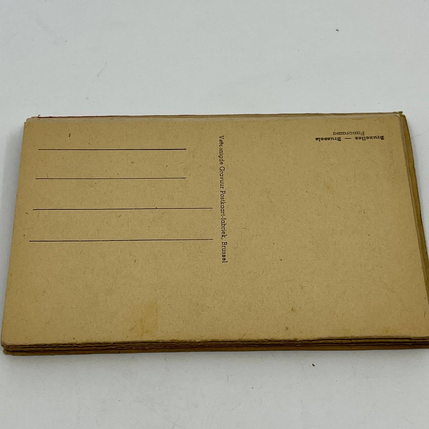 1940s Brussels Belgium Souvenir Postcard Book SC5