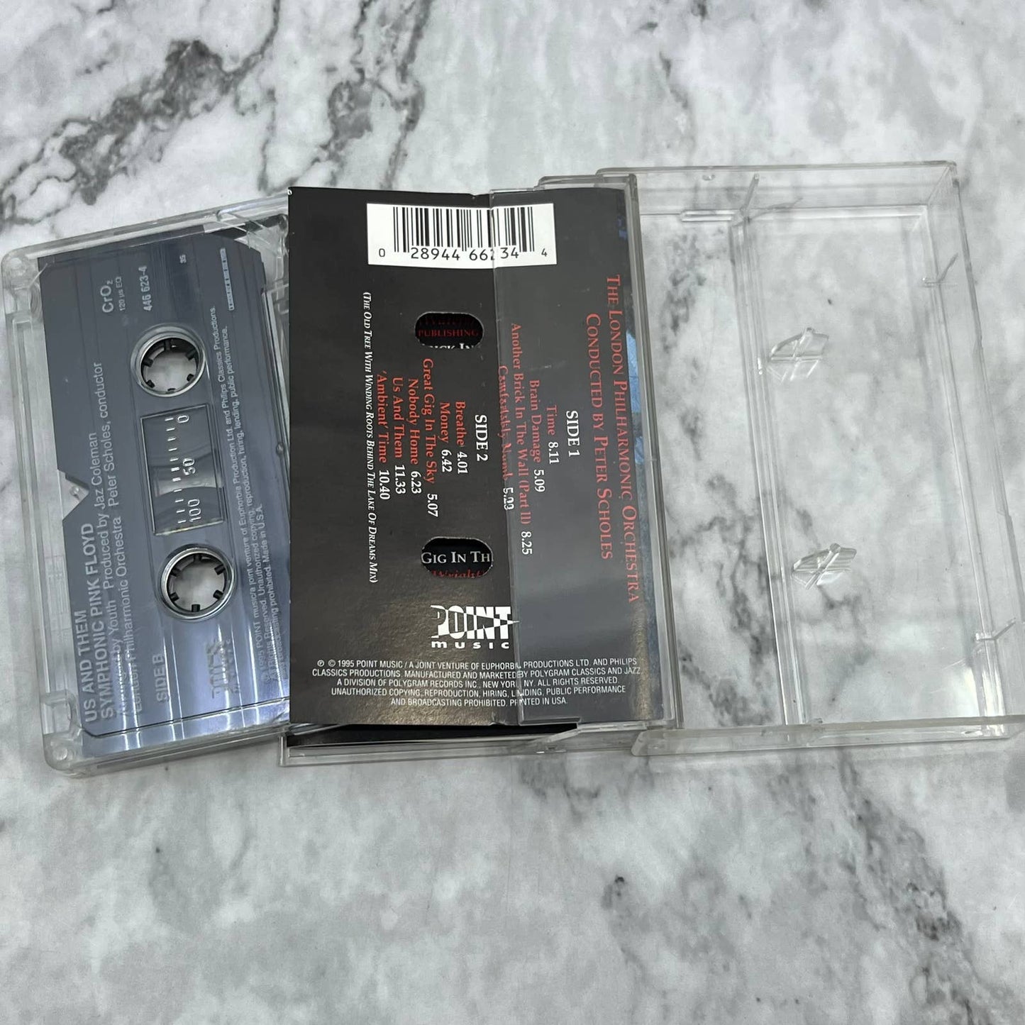 Us & Them: Symphonic Pink Floyd by London Philharmonic Orchestra Cassette TC7-48