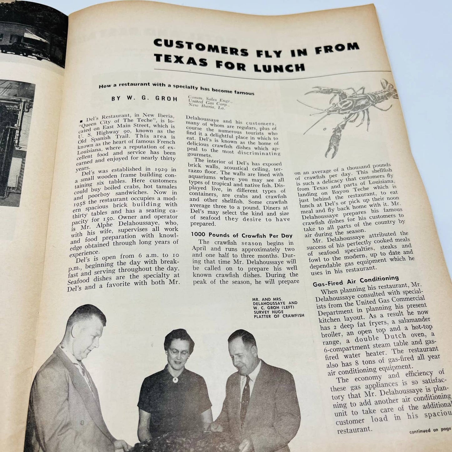 Oct 1958 Cooking For Profit Magazine for Restauranteurs Limited Menus Profit BA2