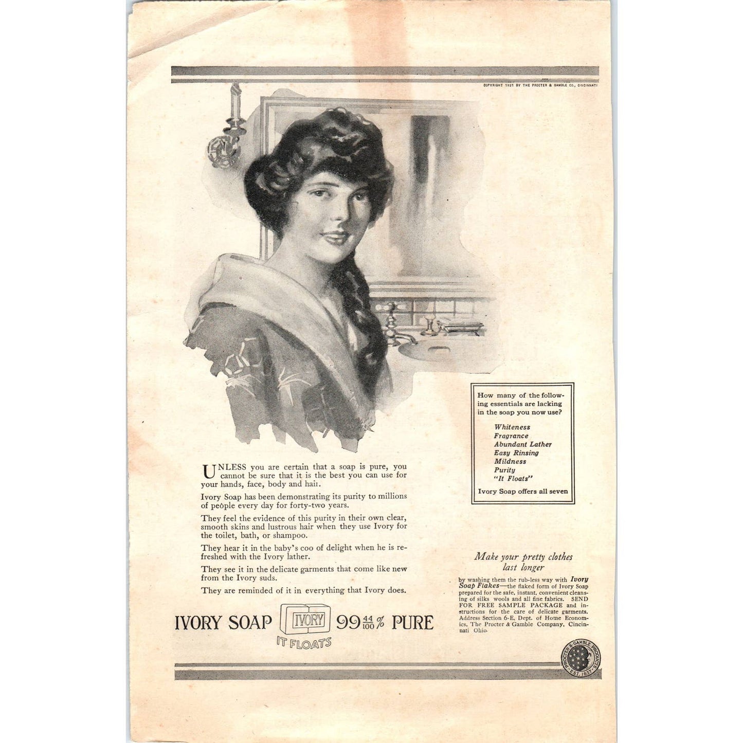 Rock Island Lines Colorado Travel Railroad - 1921 Original Ad TJ7-L